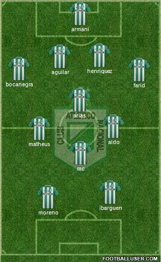 CDC Atlético Nacional Formation 2017