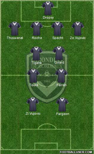 FC Girondins de Bordeaux Formation 2017