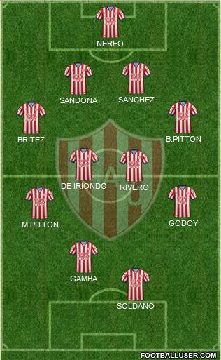 Unión de Santa Fe Formation 2017