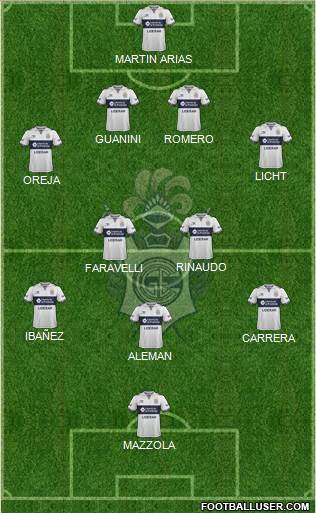 Gimnasia y Esgrima de La Plata Formation 2017