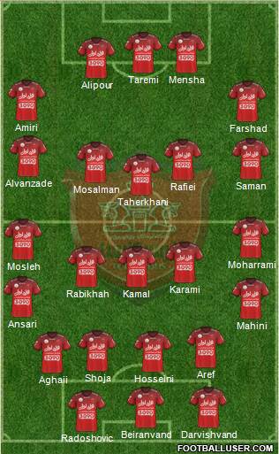 Persepolis Tehran Formation 2017