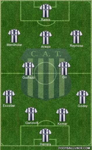 Talleres de Córdoba Formation 2017