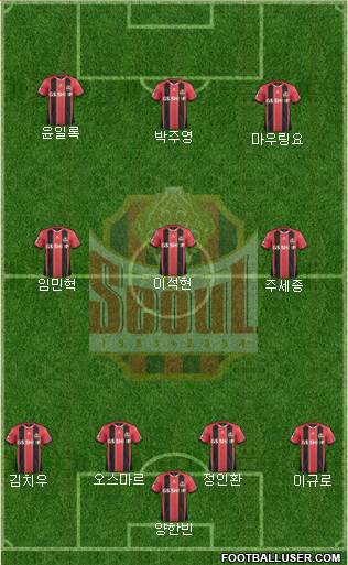 FC Seoul Formation 2017