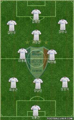 Suwon Samsung Blue Wings Formation 2017