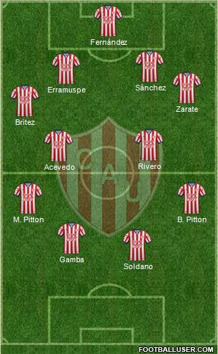 Unión de Santa Fe Formation 2017