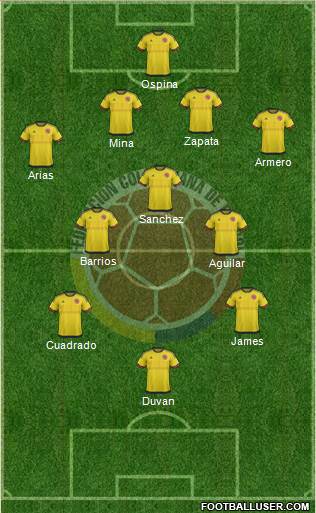 Colombia Formation 2017