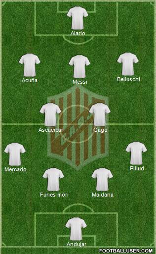 9 de Julio Formation 2017