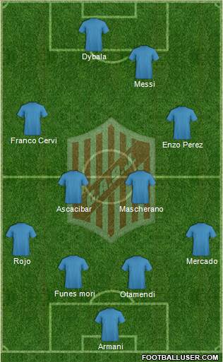 9 de Julio Formation 2017