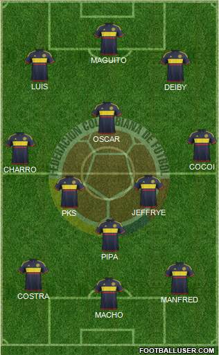 Colombia Formation 2017