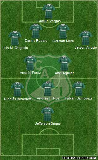 AC Deportivo Cali Formation 2017