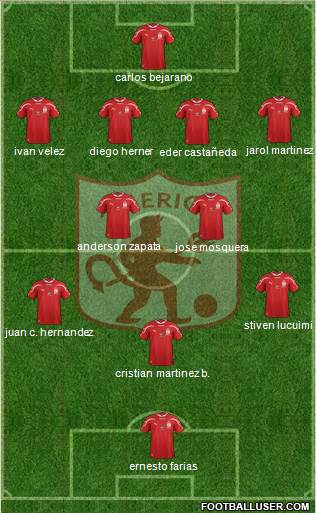 CD América de Cali Formation 2017