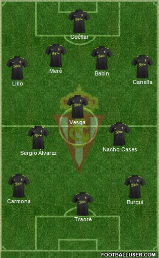 Real Sporting S.A.D. Formation 2017