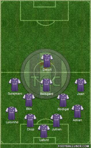 Toulouse Football Club Formation 2017