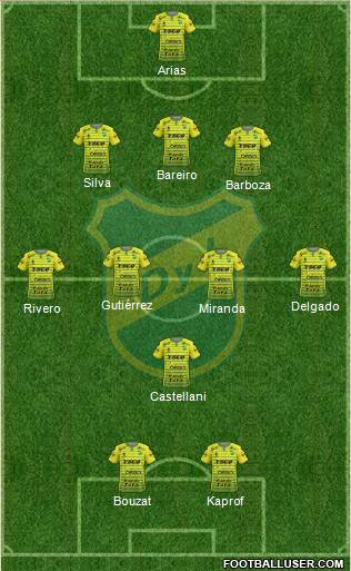 Defensa y Justicia Formation 2017