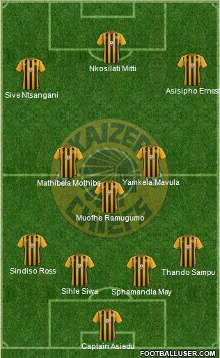 Kaizer Chiefs Formation 2017