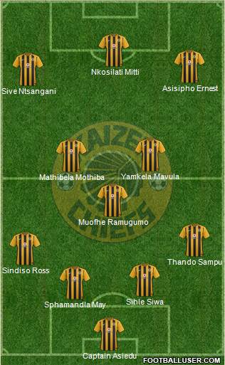 Kaizer Chiefs Formation 2017