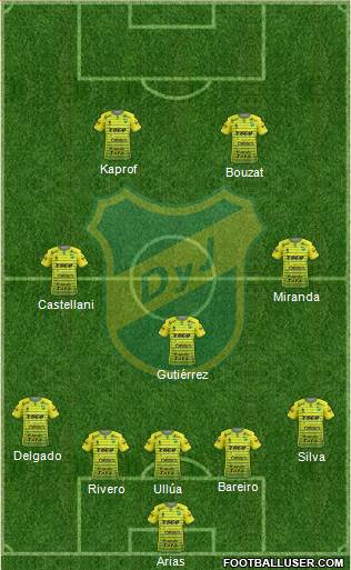 Defensa y Justicia Formation 2017