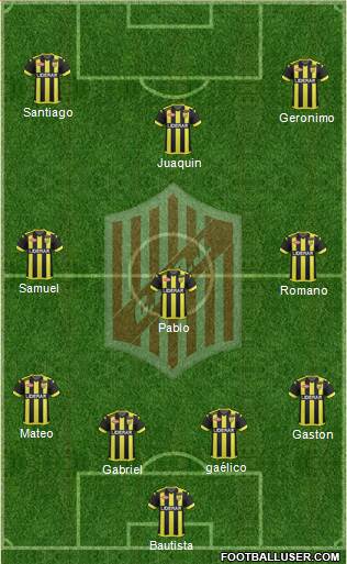 9 de Julio Formation 2017