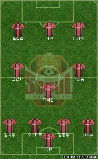 FC Seoul Formation 2017