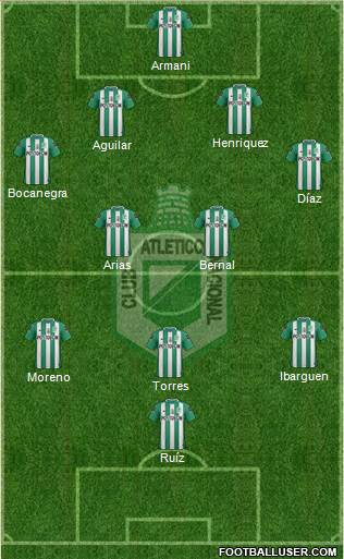 CDC Atlético Nacional Formation 2017