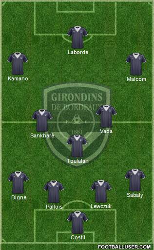 FC Girondins de Bordeaux Formation 2017