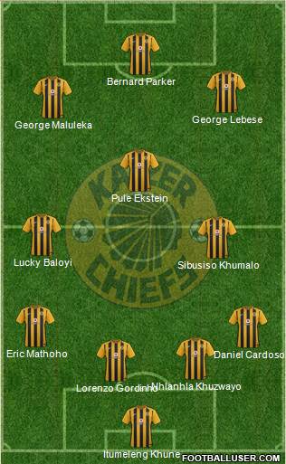 Kaizer Chiefs Formation 2017