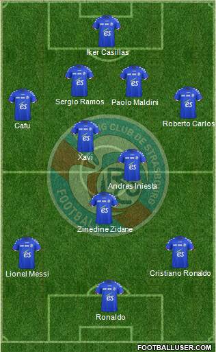 Racing Club de Strasbourg-Football Formation 2017