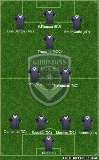 FC Girondins de Bordeaux Formation 2017