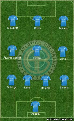 Belgrano de Córdoba Formation 2017