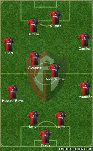 Club Deportivo Atlas Formation 2017