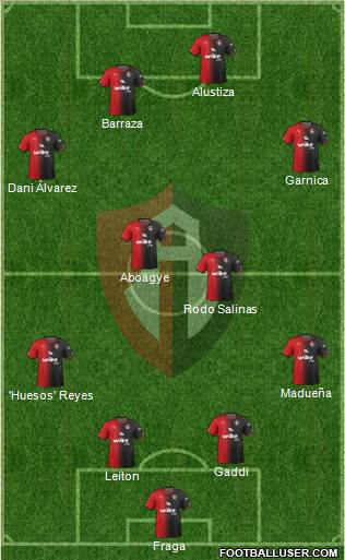 Club Deportivo Atlas Formation 2017