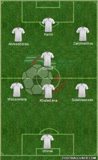 Algeria Formation 2017