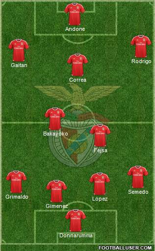 Sport Lisboa e Benfica - SAD Formation 2017