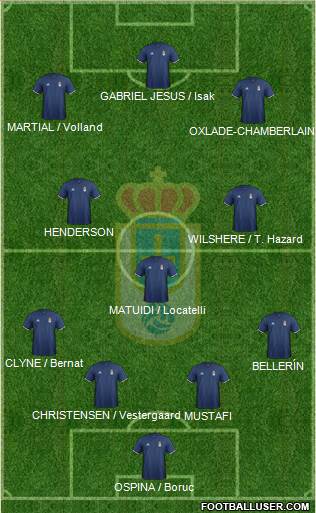 Real Oviedo S.A.D. Formation 2017