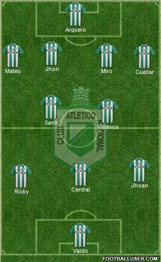 CDC Atlético Nacional Formation 2017