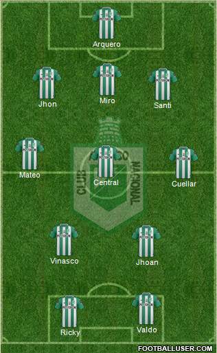 CDC Atlético Nacional Formation 2017