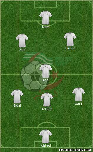 Algeria Formation 2017