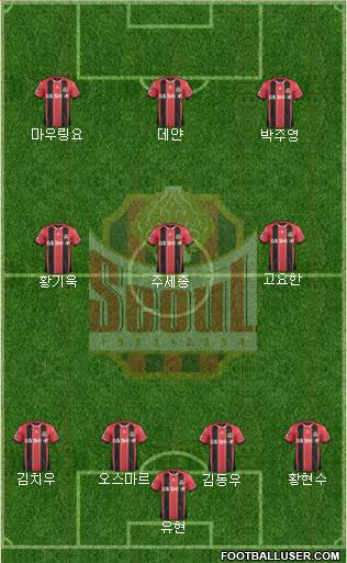 FC Seoul Formation 2017