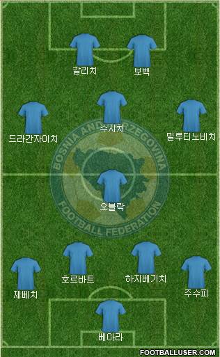 Bosnia and Herzegovina Formation 2017