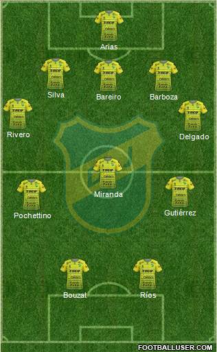 Defensa y Justicia Formation 2017