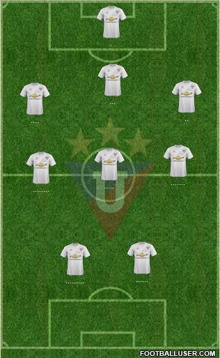 LDU de Quito Formation 2017