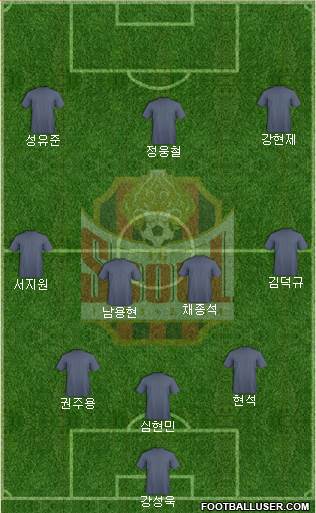 FC Seoul Formation 2017