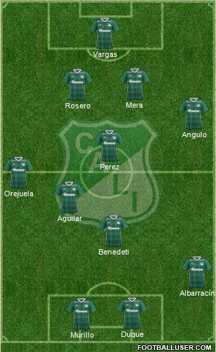 AC Deportivo Cali Formation 2017