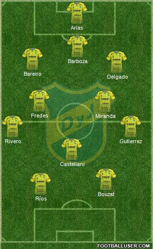 Defensa y Justicia Formation 2017