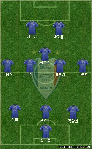 Suwon Samsung Blue Wings Formation 2017