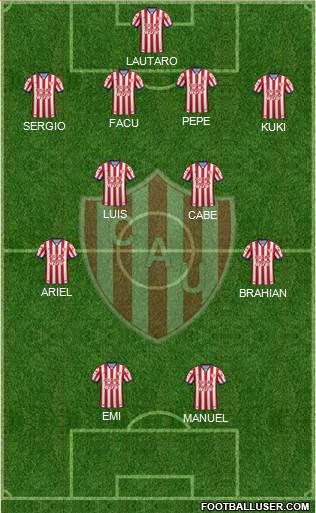 Unión de Santa Fe Formation 2017