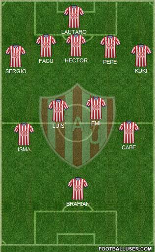 Unión de Santa Fe Formation 2017