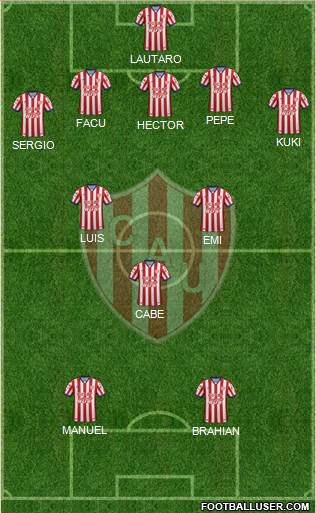 Unión de Santa Fe Formation 2017