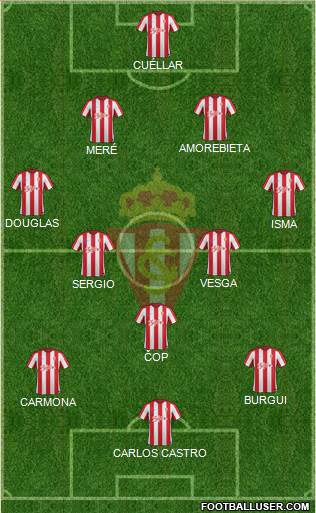 Real Sporting S.A.D. Formation 2017