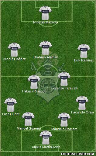 Gimnasia y Esgrima de La Plata Formation 2017